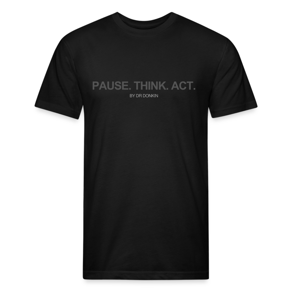 Mindful Use™ Collection Tee - Printed in the USA. - black