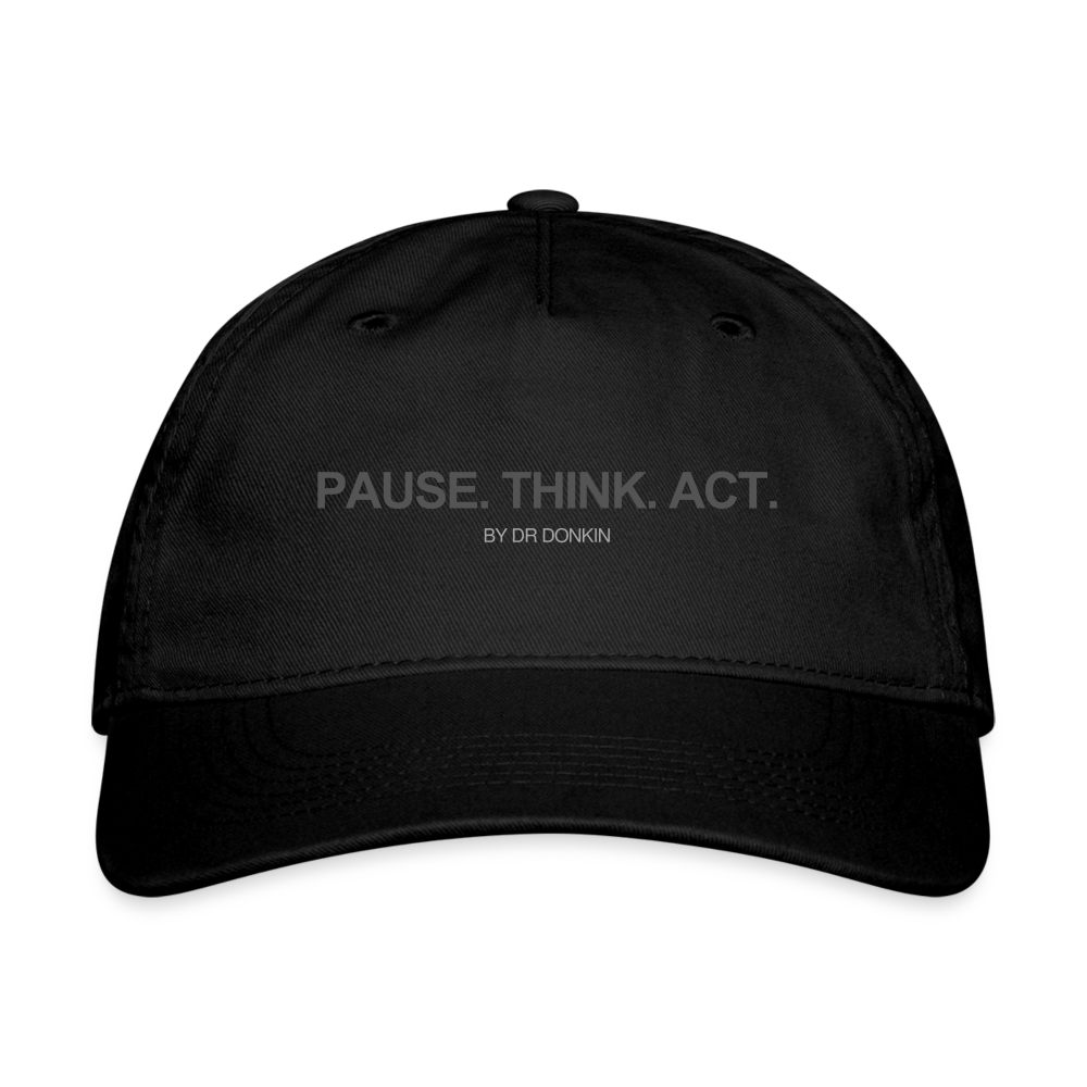 Mindful Use™ Collection Cap - Printed in the USA. - black